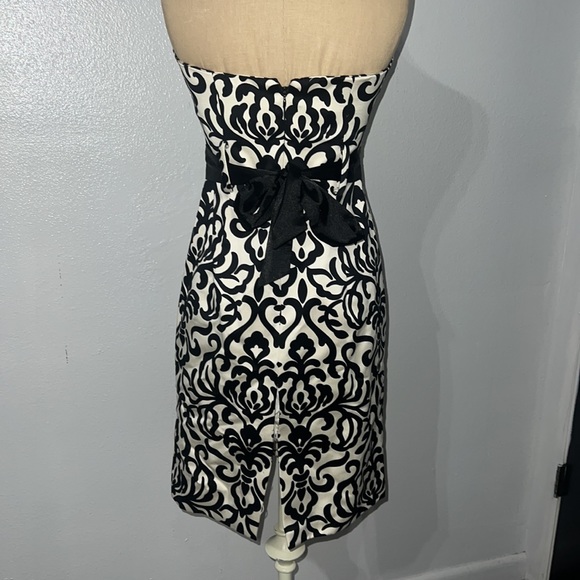 Authentic Milly designer strapless print dress sz 4 - Picture 5 of 11